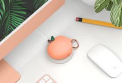 Elago Peach Case - silikónové puzdro pre AirPods 3, oranžové