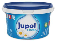 JUB JUPOL CLASSIC - Biela interiérová farba na steny 2 L