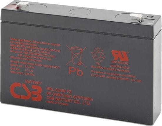 EATON náhradné batérie pre UPS/ 6V/ 9 Ah