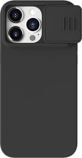 Noname Nillkin CamShield Silky Silikonový Kryt pro Apple iPhone 15 Pro Max Classic Black