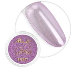 Allepaznokcie Pigmentový prášok Glass effekt Lilac 6