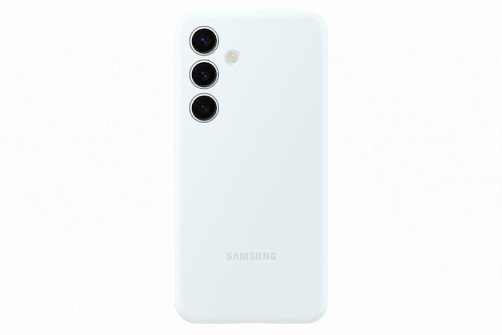 SAMSUNG Silikónový zadný kryt pre Samsung Galaxy S24 EF-PS921TWEGWW, biely