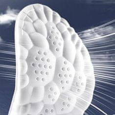 SOLFIT® Pohodlné ergonomické vložky do topánok s technológiou 4D cloud (2 ks, sivá farba) – veľkosť 35-39 | CLOUDSTEP