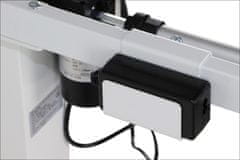STEMA Rám s elektrickým nastavením výšky PRATO 01-2T/W v bielej farbe. Má jeden motor a je nabíjací cez USB. Výška nastaviteľná v rozmedzí 72–121 cm.