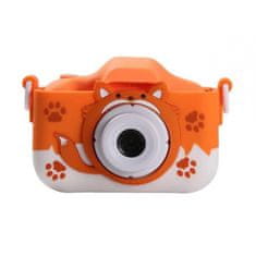 R2Invest Digitálny fotoaparát pre deti X5 FOX líška oranžový