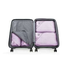 Heys Metallic Packing Cube 5pc Lilac