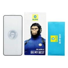 BLUEO 5D Mr. Monkey ochranné sklo pre Samsung Galaxy S24 Plus (strong lite) čierne 