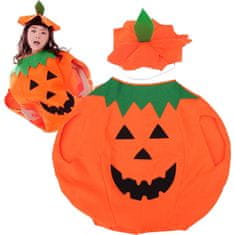 Sobex Tekvicový kostým prestrojenie Halloween kostým tekvica s