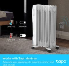 TP-LINK TP-Link Tapo T315, Chytrý teploměr, přesné měření teploty a vlhkosti, vyžaduje Tapo smart hub H100