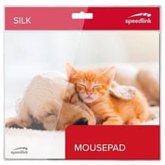 Speed Link Podložka pod myš SILK Dog &amp; Cat, 23 × 19 cm