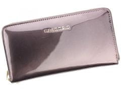 Gregorio Dámska luxusná kožená peňaženka Gregorio EMMA, sivá