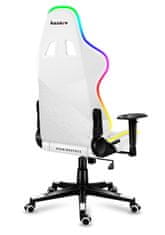 Huzaro Herná stolička Force 6.2 White RGB
