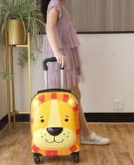 bHome Dětský cestovní 3D kufr Tygr 29l