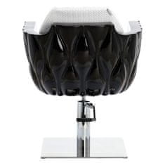 Enzo Kadeřnické křeslo Amir hydraulické otočné křeslo pro kadeřnický salon chromovaný podnožka kadeřnické křeslo
