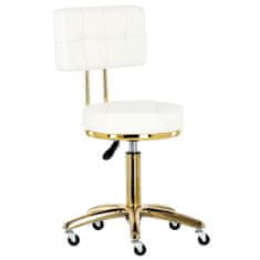 Enzo Kosmetická stolička s opěradlem spa hocker chair