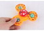 TopKing Spinner Toys - zábavná hracia sada s motívmi zvierat - včela, motýľ a kuriatko (3 v sade)