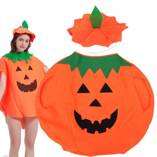 Sobex Tekvicový kostým prestrojenie Halloween kostým tekvica