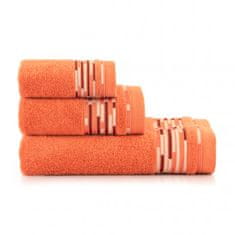 shumee Grafický uterák 50x90 oranžový