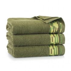 shumee Grafický uterák 50x90 zelený