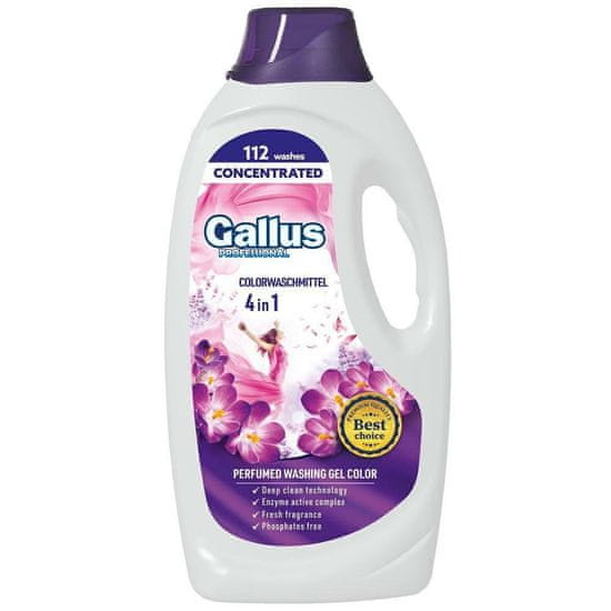 Gallus Gél na pranie 4v1 4,05L Color (3)