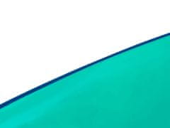 Beliani Voľne stojaca vaňa 169 x 78 cm modrozelená BLANCARENA