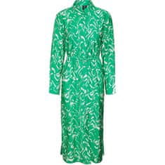 Vero Moda Dámske šaty VMCIA Regular Fit 10300489 Bright Green (Veľkosť XS)