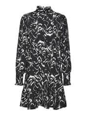 Vero Moda Dámske šaty VMCIA Regular Fit 10300490 Black (Veľkosť S)