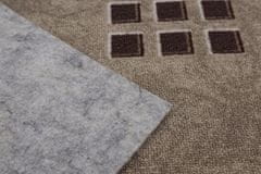 Sintelon AKCIA: 59x530 cm Metrážny koberec Roines beige (Rozmer metrového tovaru Bez obšitia)