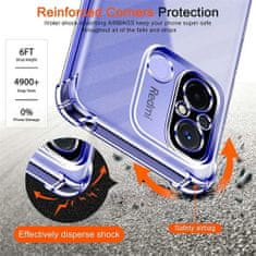 Techsuit Anti Shock silikonové púzdro pre Motorola Moto G13/Moto G23 - Transparentná KP29943