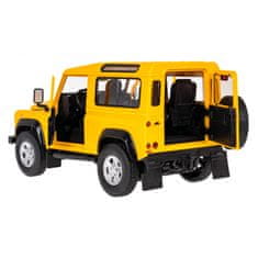 Rastar Auto na diaľkové R/C ovládanie Land Rover Defender Rastar 1:14 žlté