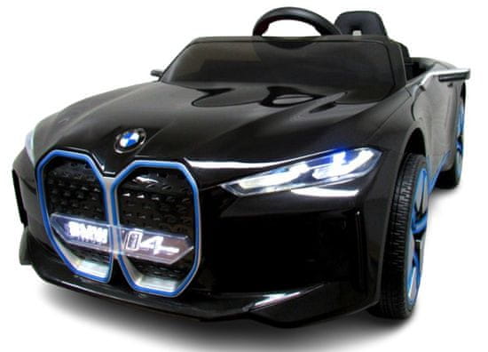 Bmw AUDI BMW i4 Čierna Batériové auto EVA Koža diaľkové ovládanie
