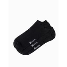 OMBRE Pánské ponožky KIRK černé 3-pack MDN20890 Univerzálne