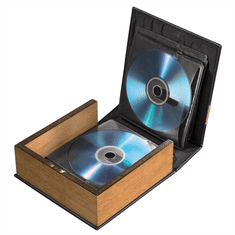 HAMA CD/DVD zakladač v štýle knihy, kapacita 28 CD/DVD