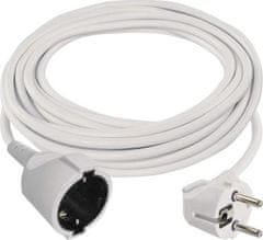 EMOS Prodlužovací kabel 5 m / 1 zásuvka / bílý / PVC / 1,5 mm2