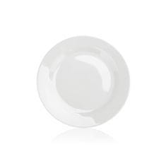Banquet Sada mělkých porcelánových talířů BASIC 24 cm, 6 ks, bílé