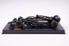 BBurago Kovový model Mercedes W14 - Lewis Hamilton (2023), 1:43 BBurago Signature