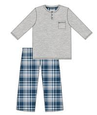 Cornette Pánske pyžamo + Nadkolienky Gatta Calzino Strech, melanž, XL