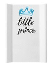 Nellys Prebaľovacia podložka, mäkká, vyvýšené boky, Little Prince, 50 x 70cm, biela