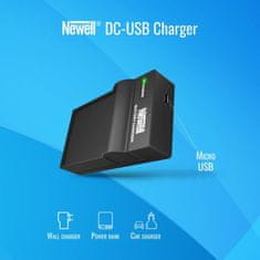 Newell DC-USB charger for NB-10L batteries for Canon NL3818
