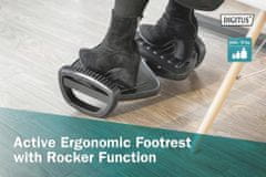 Digitus Aktívna ergonomická opierka nôh s funkciou kolísky