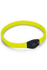 Karlie Obojok Visio Light LED USB nabíjací žltý 65cm KAR