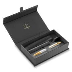 Parker IM Premium Pearl GT guličkové pero, darčeková kazeta s puzdrom