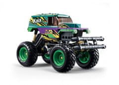 Sluban Power Bricks M38-B1161 Naťahovacie auto Bigfoot Green-Purple Speed Kixx