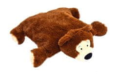 Mac Toys Vankúšik plyšové zvieratko - medveď