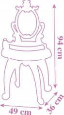 Smoby Toaletný stolík 2v1 Disney Princezné
