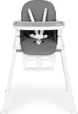 EcoToys Jedálenská stolička 3v1 šedá