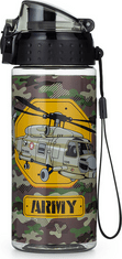 Oxybag Fľaša na pitie OXY CLICK Army Helikoptéra 500 ml
