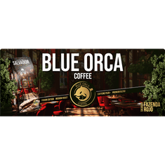 Blue Orca Fusion Salvádor Fazenda Roja, zrnková káva, 1 kg, Arabica/Robusta (75/25 %)