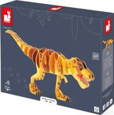 Janod 3D puzzle T-Rex 27 dielikov