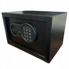 Inny Elektronický trezor, kancelársky box, kombinácia, 2 kľúče, pevný trezor